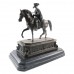Статуэтка «Наполеон на лошади на постаменте с барельефом»